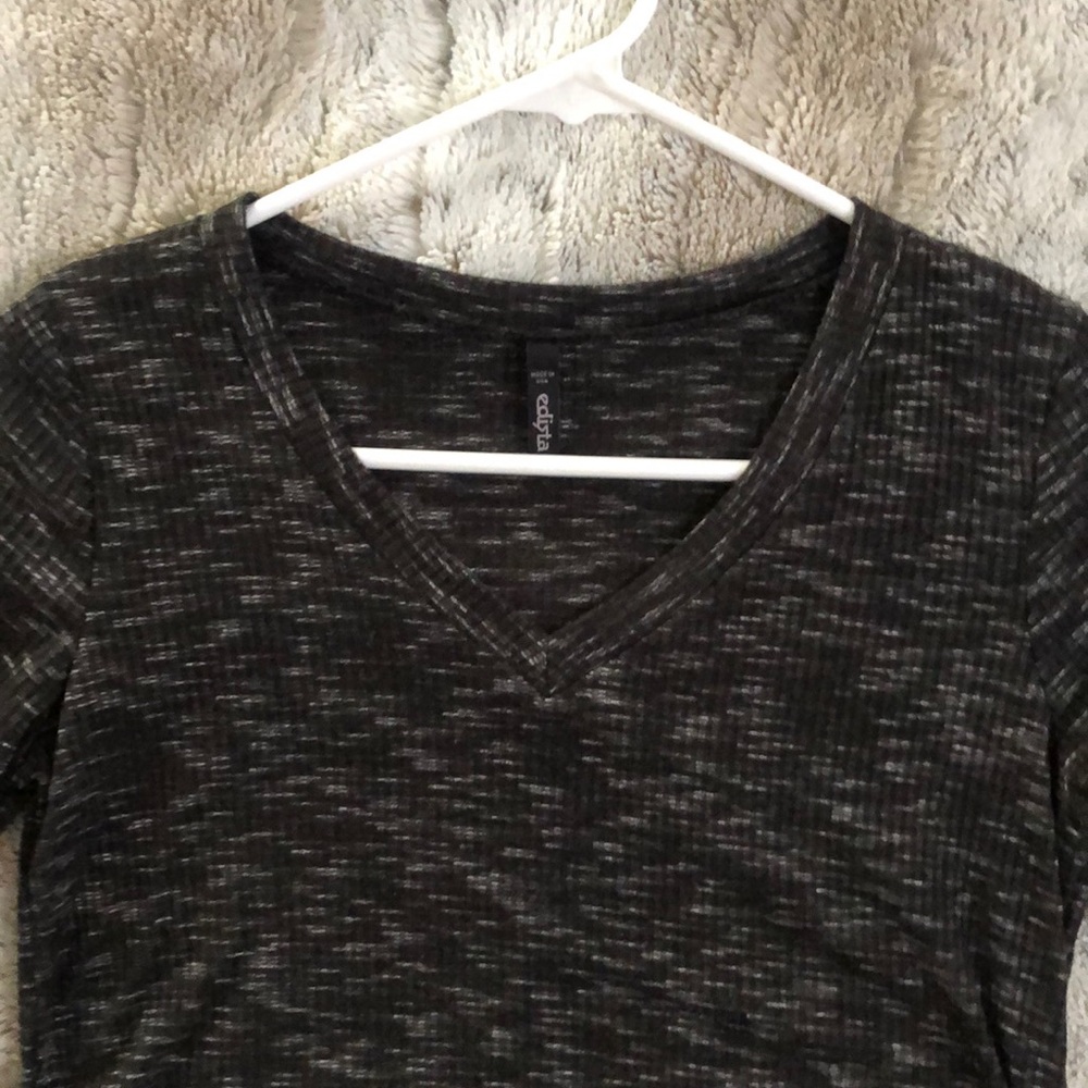 EDISTA Maria Melange Ribbed Pullover - Picture 3 of 5